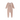 Oubon Velour shoes pink footie
