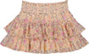 Lena lilac indian flower skirt by Louis Louise