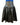 Christina Rohde Drop waist black leather skirt