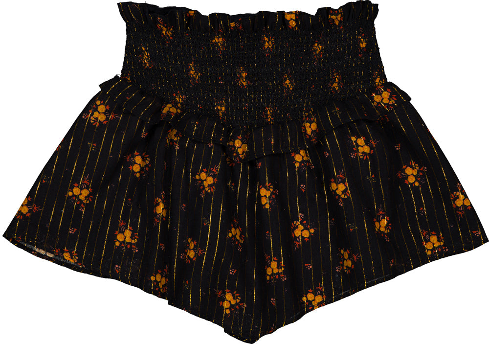 Louis Louise Lira stripe lurex flower skirt