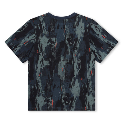 Marled dark denim t-shirt by Timberland