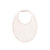 Bunny print pink bib by Kipp Baby