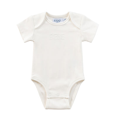 Bebe blue stitch bodysuit 2 pk set by Kipp Baby