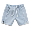 Piped blue shorts by Kipp