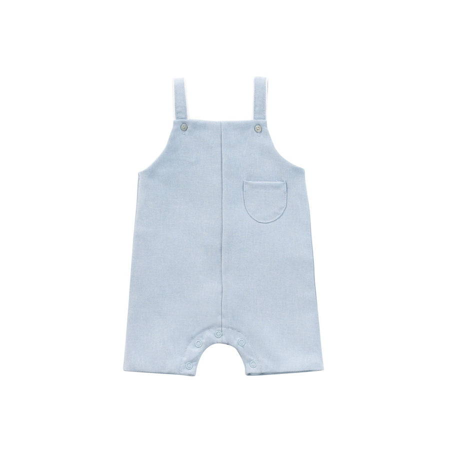 Piped blue overalls by Kipp