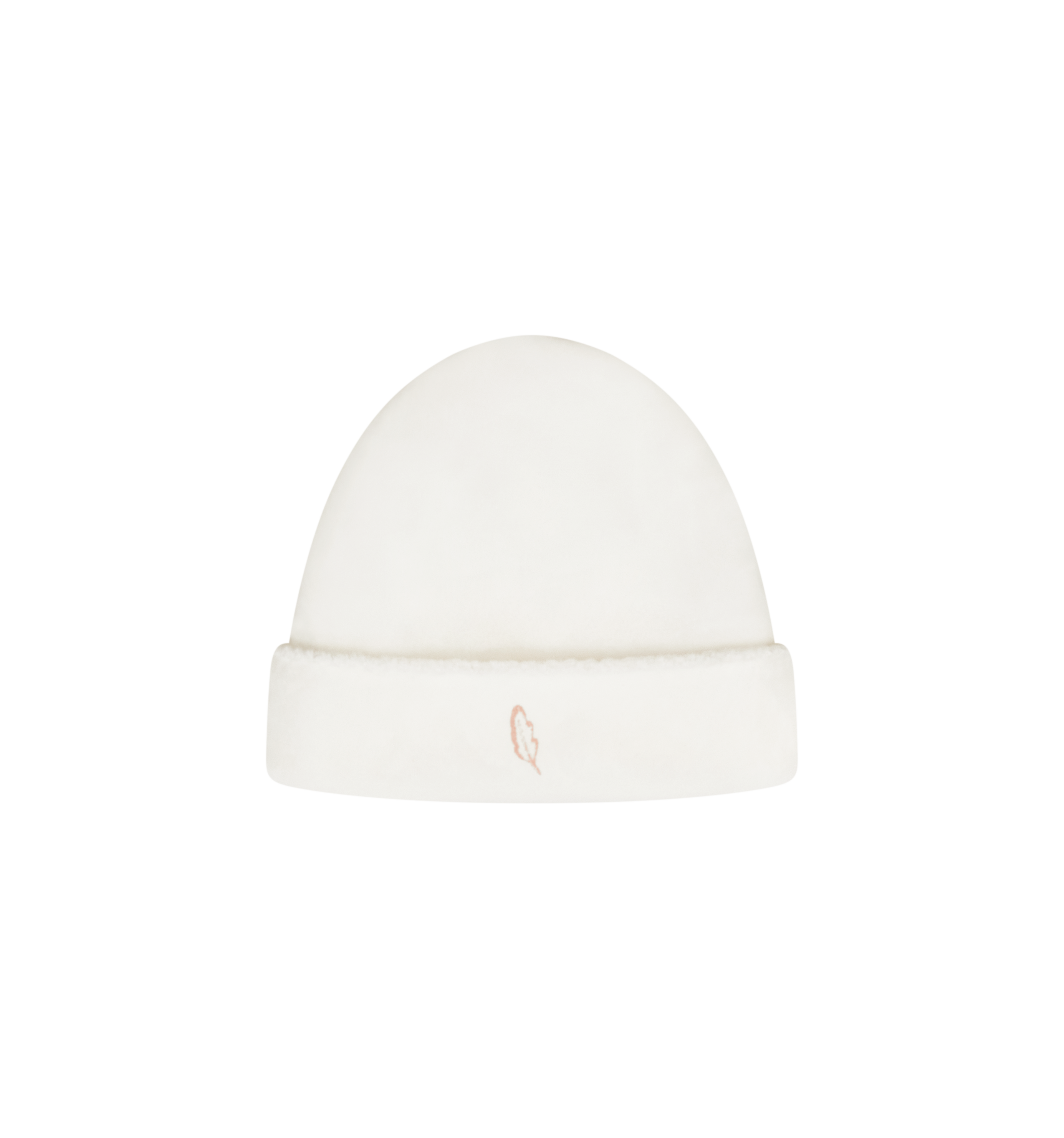 Leafe pink footie + beanie by Kipp Baby