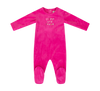 Little and loved pink footie by Kipp Baby