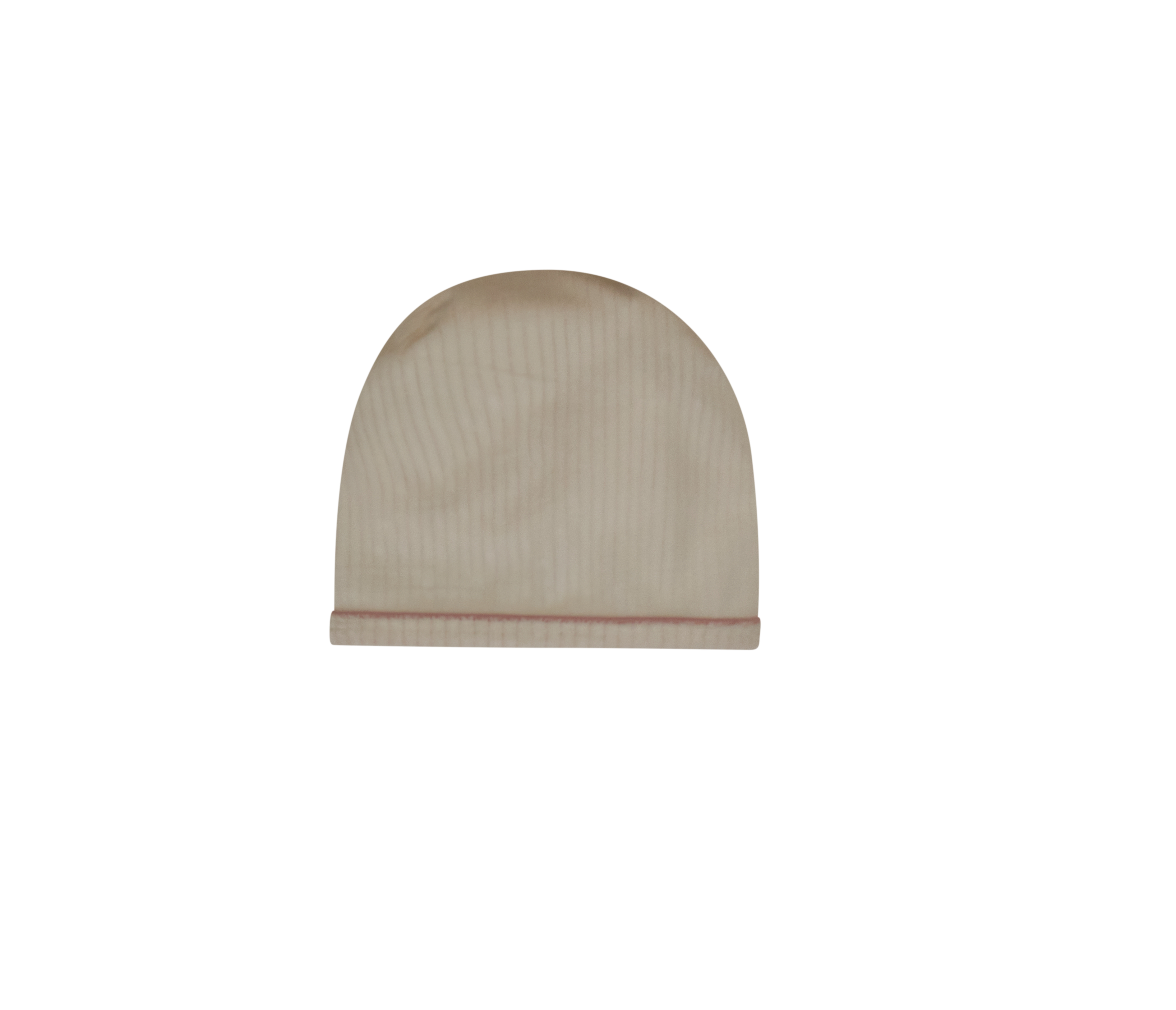 Pink bunny footie + hat by Kipp Baby