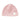 Leaf motif pink velour footie + hat by Kipp Baby
