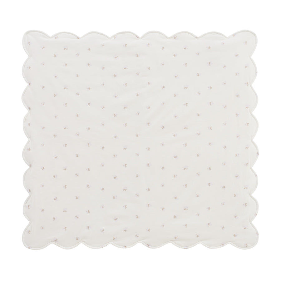 Butterfly violet padded blanket by Kipp Baby