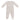 Tulip white/pink footie by Kipp Baby