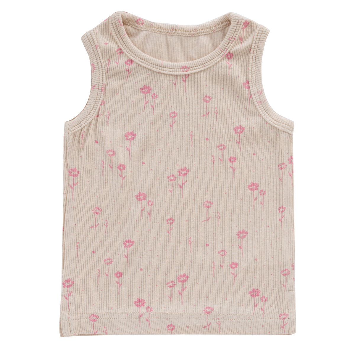 Kipp Rib Romper and Hat Set - Pink Kipp Rib Romper and Hat Set - Pink