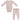 Slub knit pink set by Kipp Baby