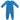 Love blue footie by Kipp Baby