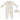 Kipp Baby Bebe white/red footie + bonnet