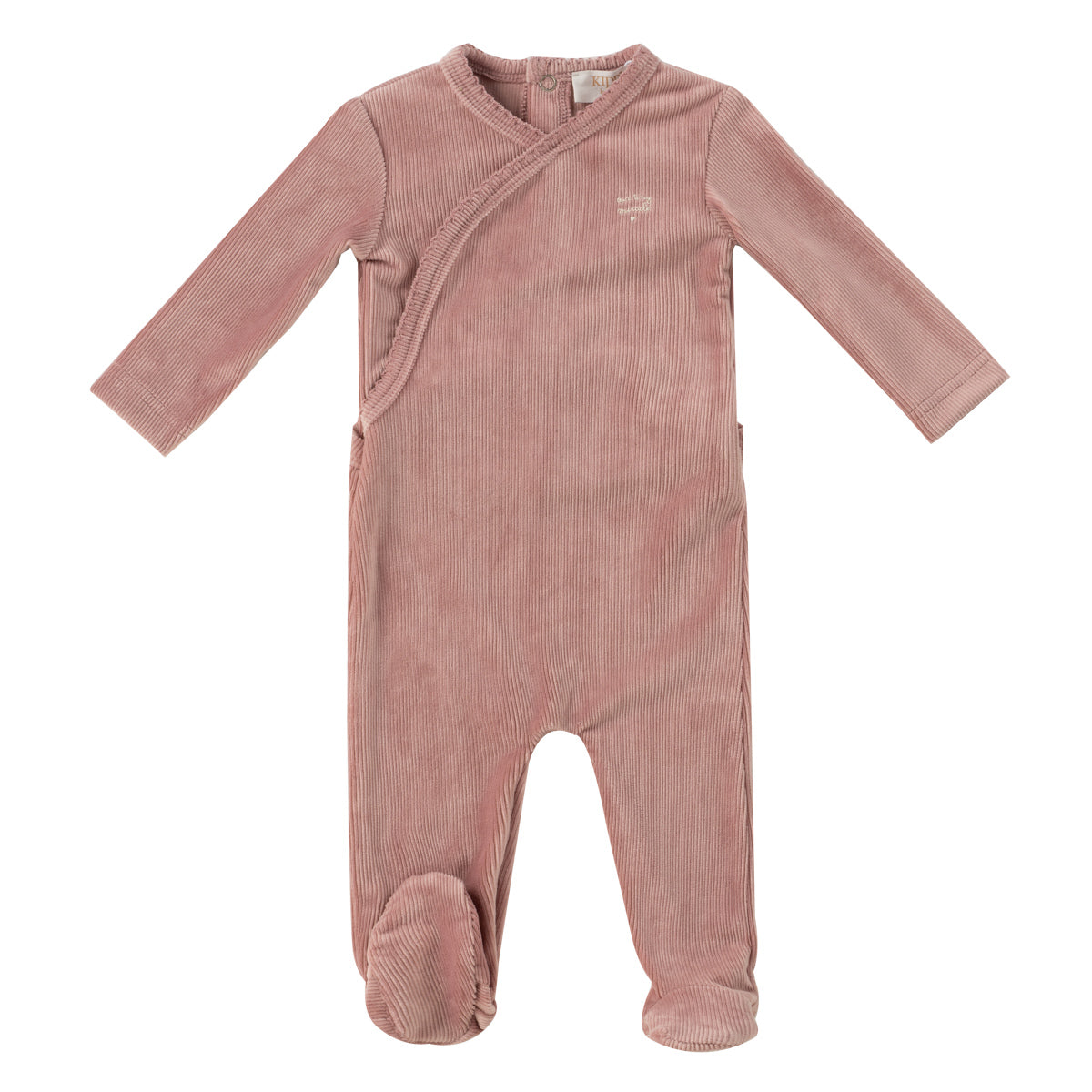 Kipp Baby Tiny miracle pink footie + bonnet
