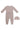 Kipp Baby Carrera pink pinstripe footie set