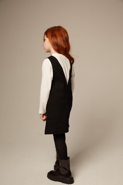V neck black jumper by Be For All