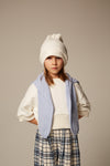 White trim sweater by Be For All