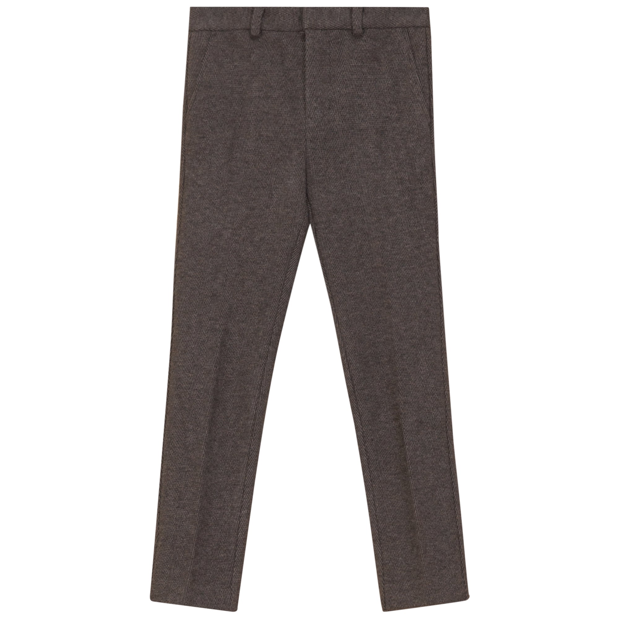 Mann Coffee herringbone pants