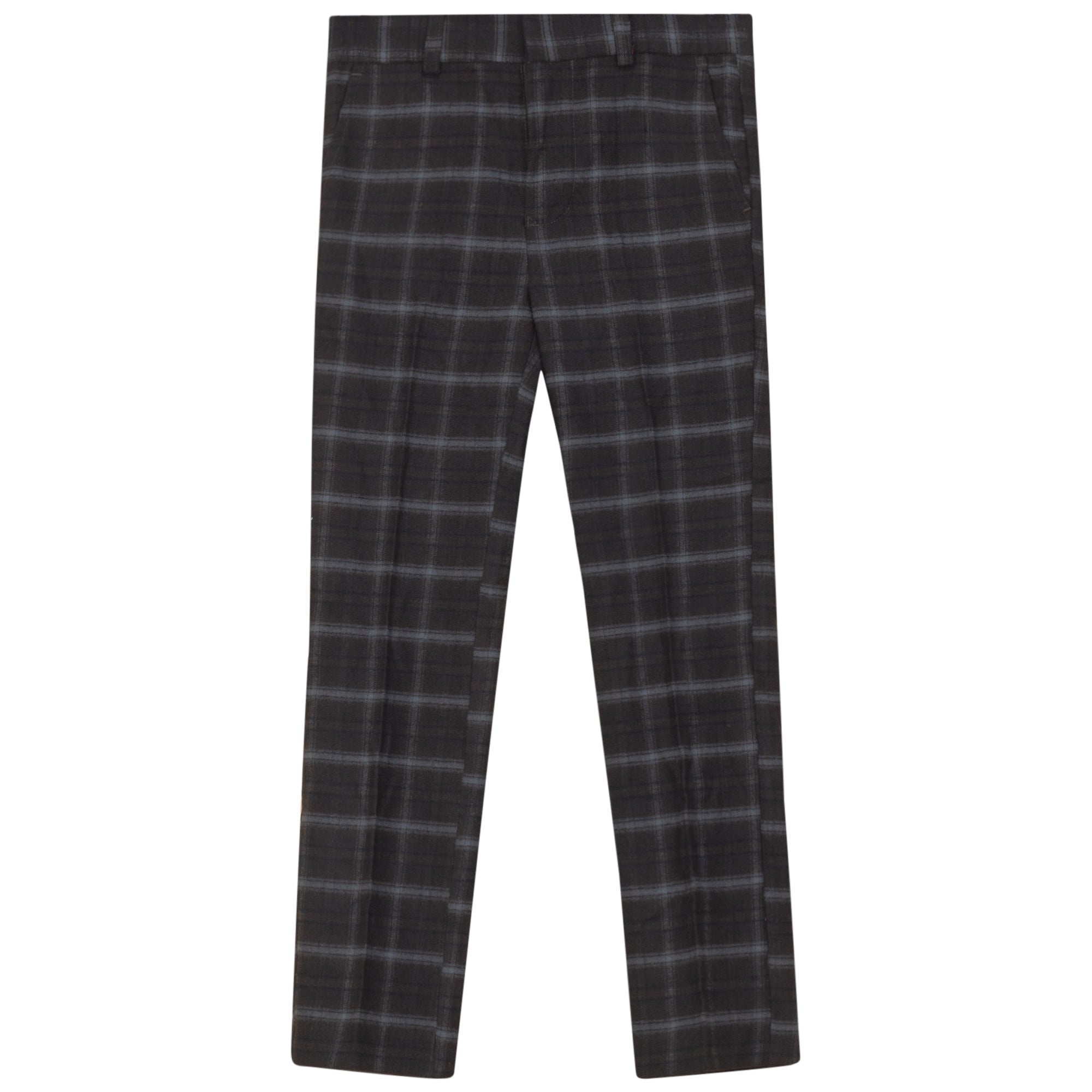 Mann Plaid coffee pants