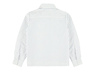 Stripe barre long sleeve shirt by Morley