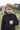 Mann Knit cabled ponte black blazer
