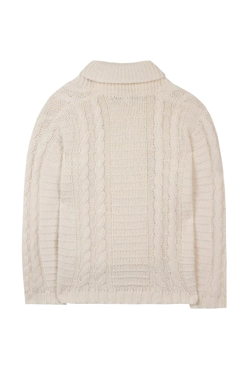 Cream sweater blazer online