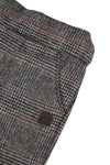 Houndstooth orange pants by Tartine Et Chocolat