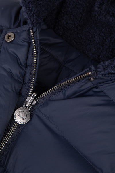 Marine blue coat by Tartine Et Chocolat