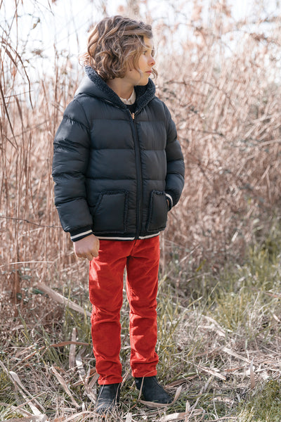 Marine blue coat by Tartine Et Chocolat