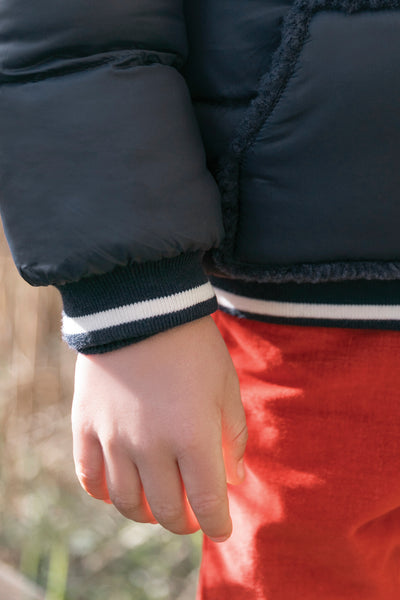 Marine blue coat by Tartine Et Chocolat