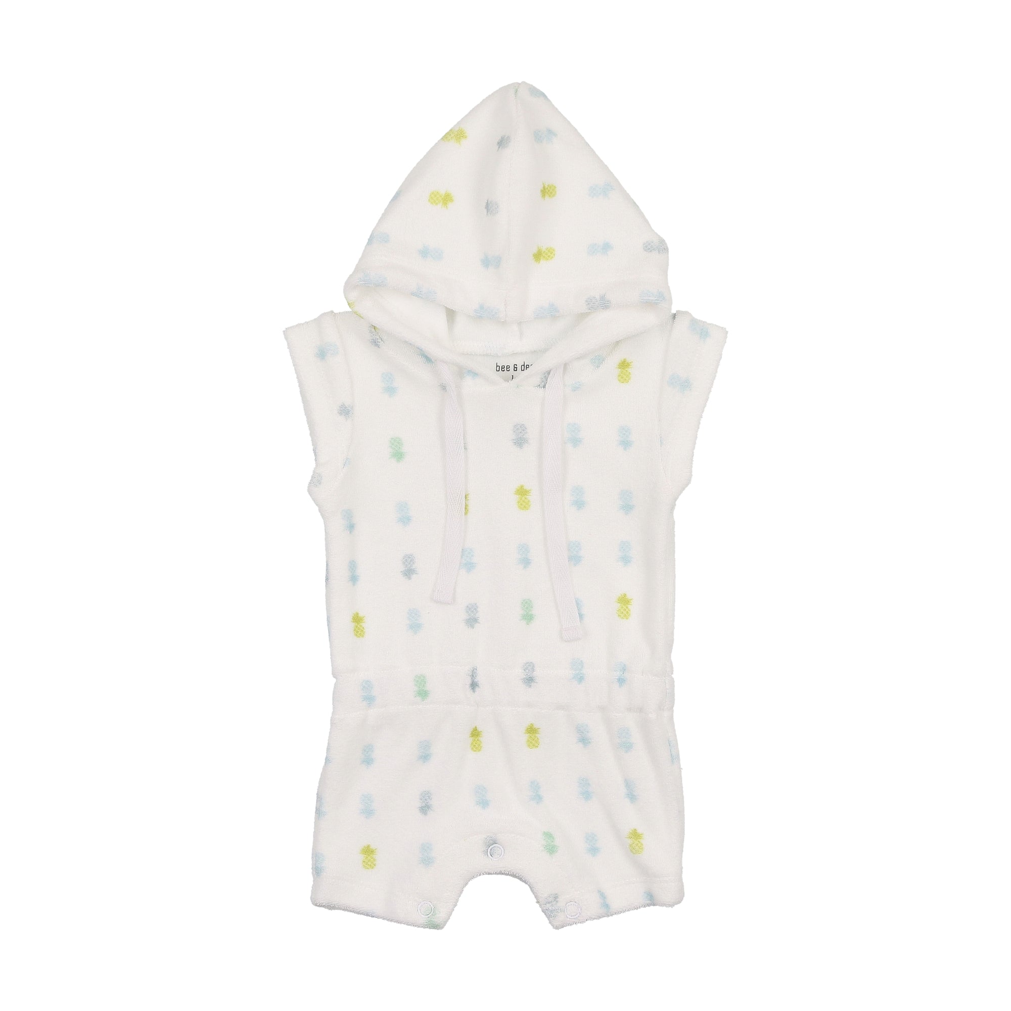 Bee & Dee Terry Pineapple Romper - Boys Print Bee & Dee Terry Pineapple Romper - Boys Print