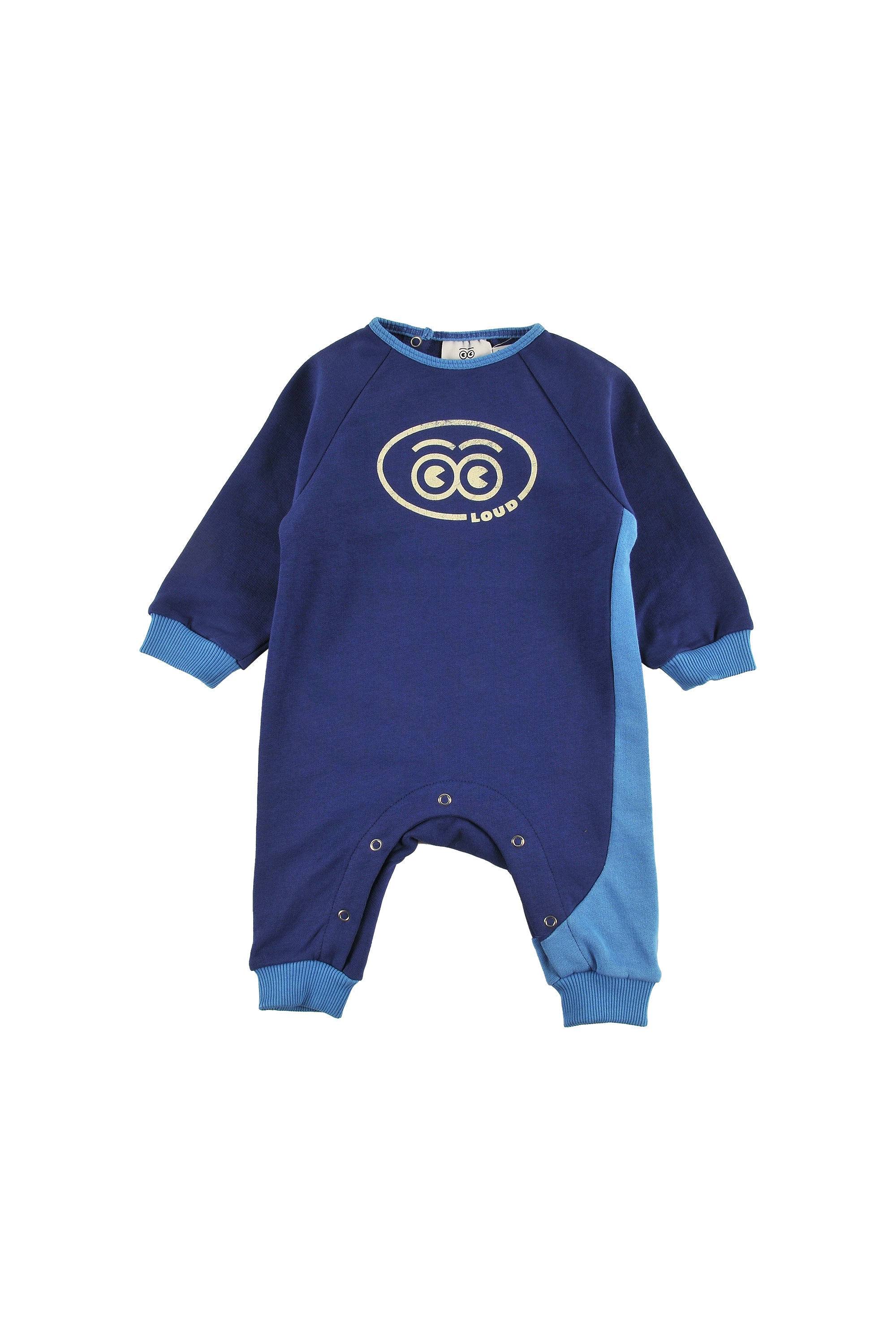 Loud Eye logo blue overall