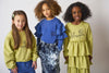 Follies blue stained skirt by Loud