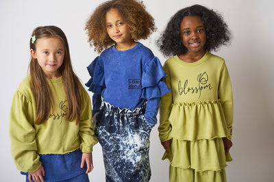Follies blue stained skirt by Loud