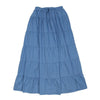 Claire Blue 6 Tier Skirt by Luna Mae