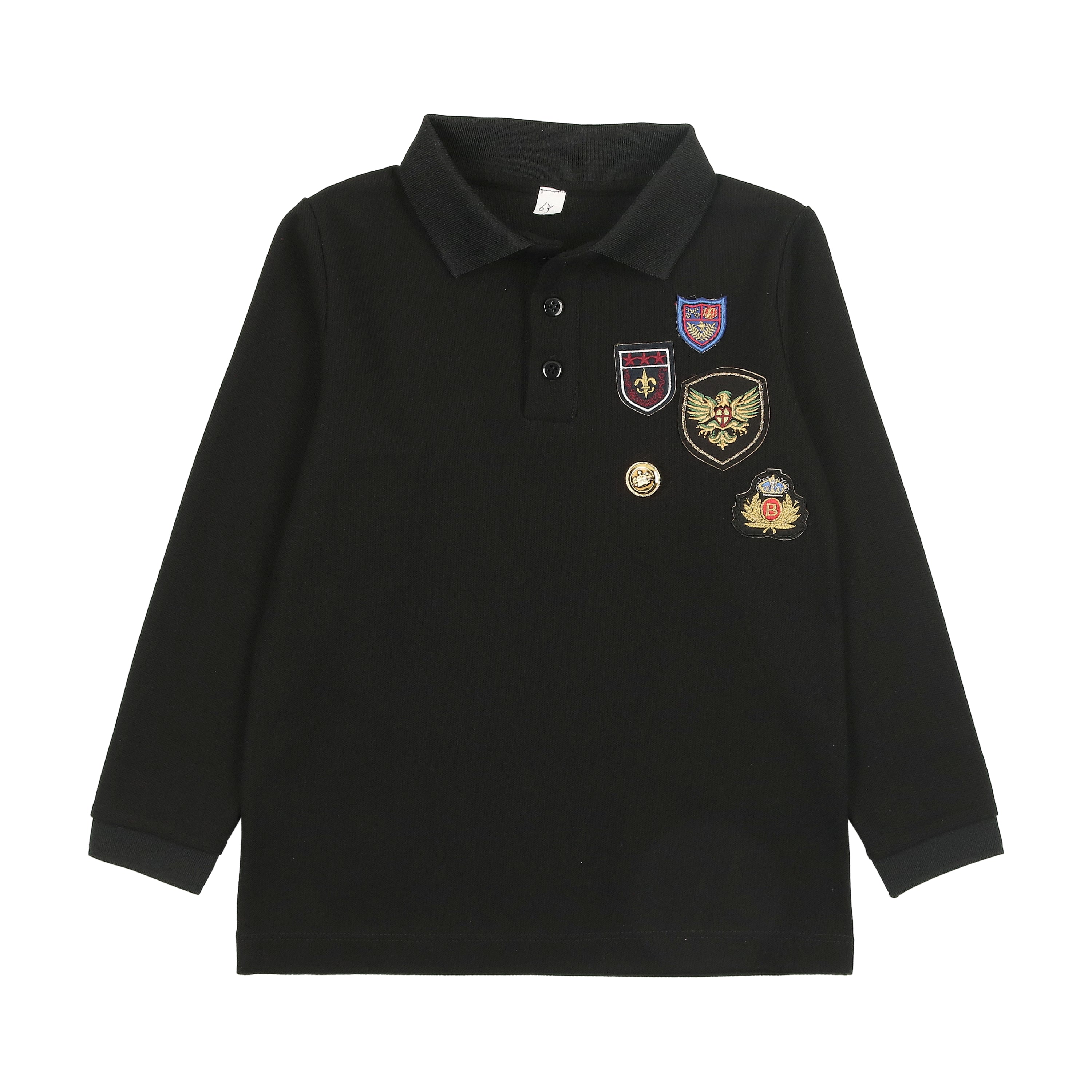 Bopop Badge navy polo