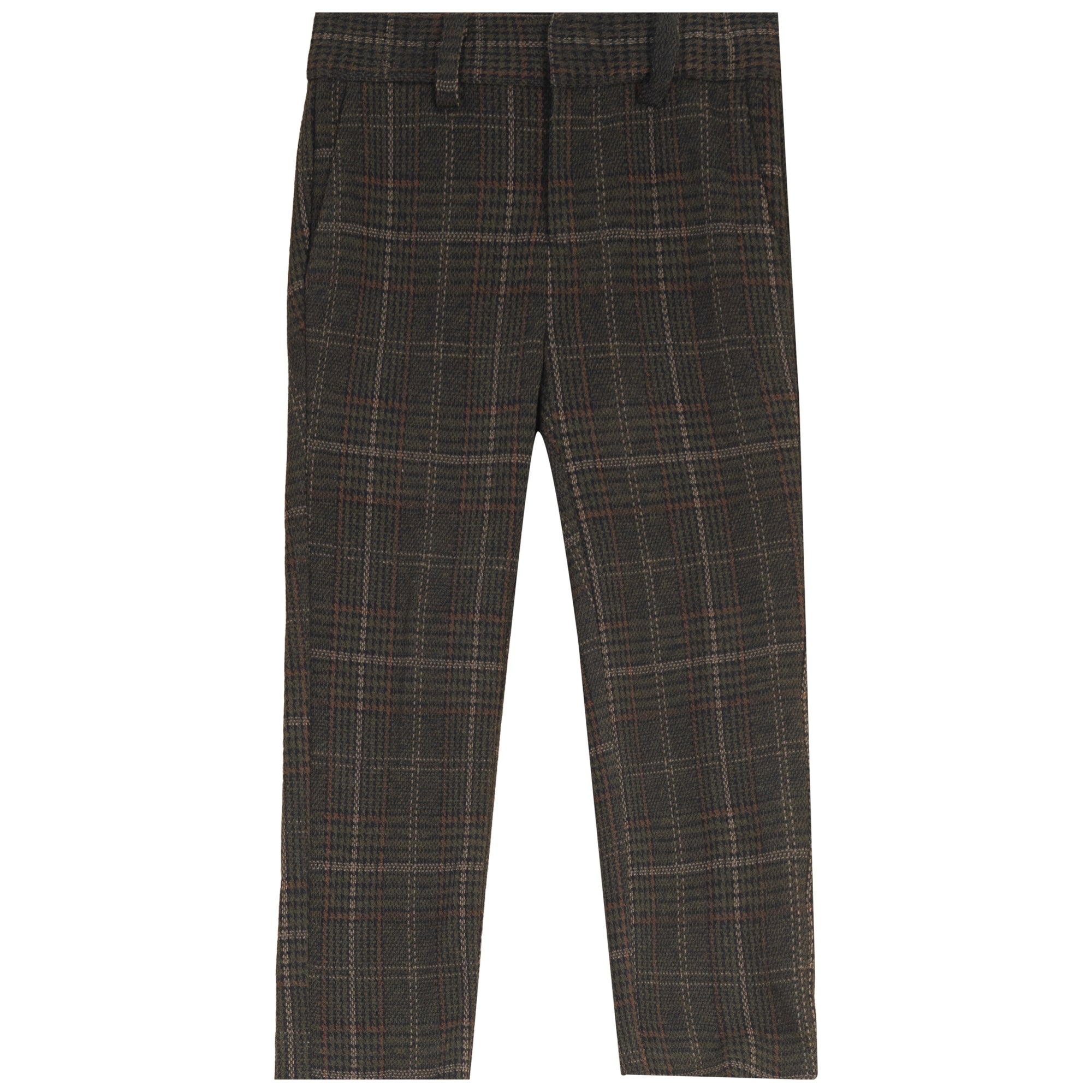 Mann Olive plaid pants