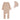 Lilette Emblem dusty pink footie set