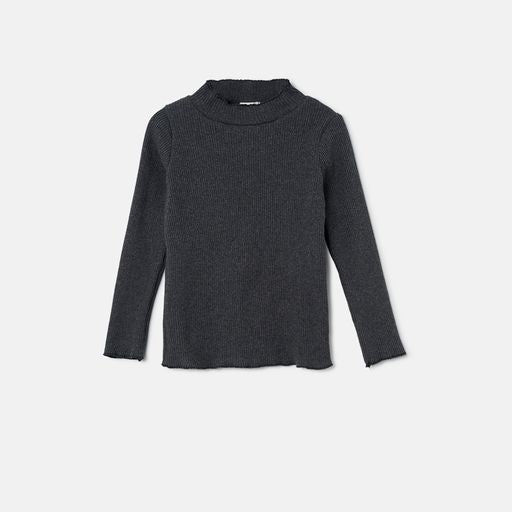 Gia dark grey knit sweater by My Little Cozmo