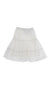 Logo poplin skirt by Ermanno Scervino