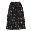 Black floral skirt by Christina Rohde