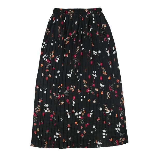 Black floral skirt by Christina Rohde