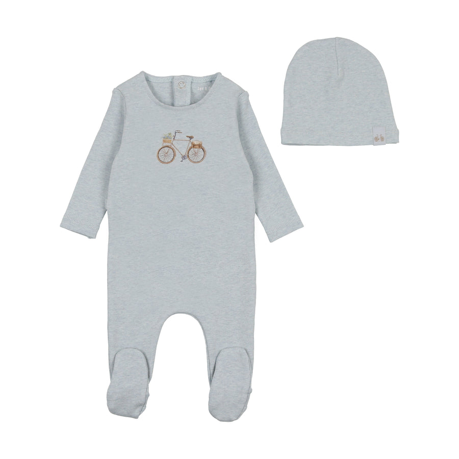 Bee & Dee Bebe Ditsy 3PC Set - Arctic White Boys Bee & Dee Bebe Ditsy 3PC Set - Arctic White Boys