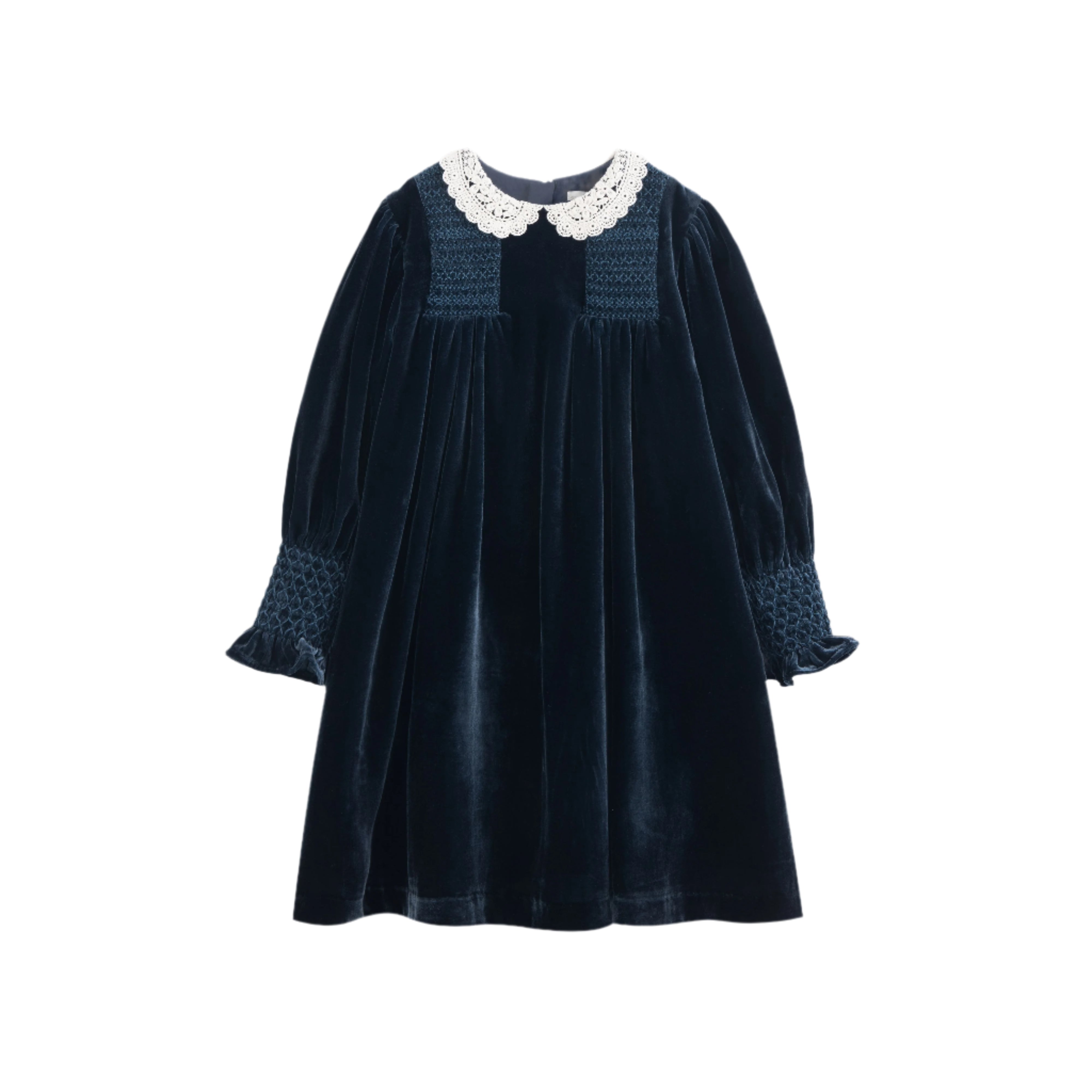 C'era Una Volta Lory navy blue dress