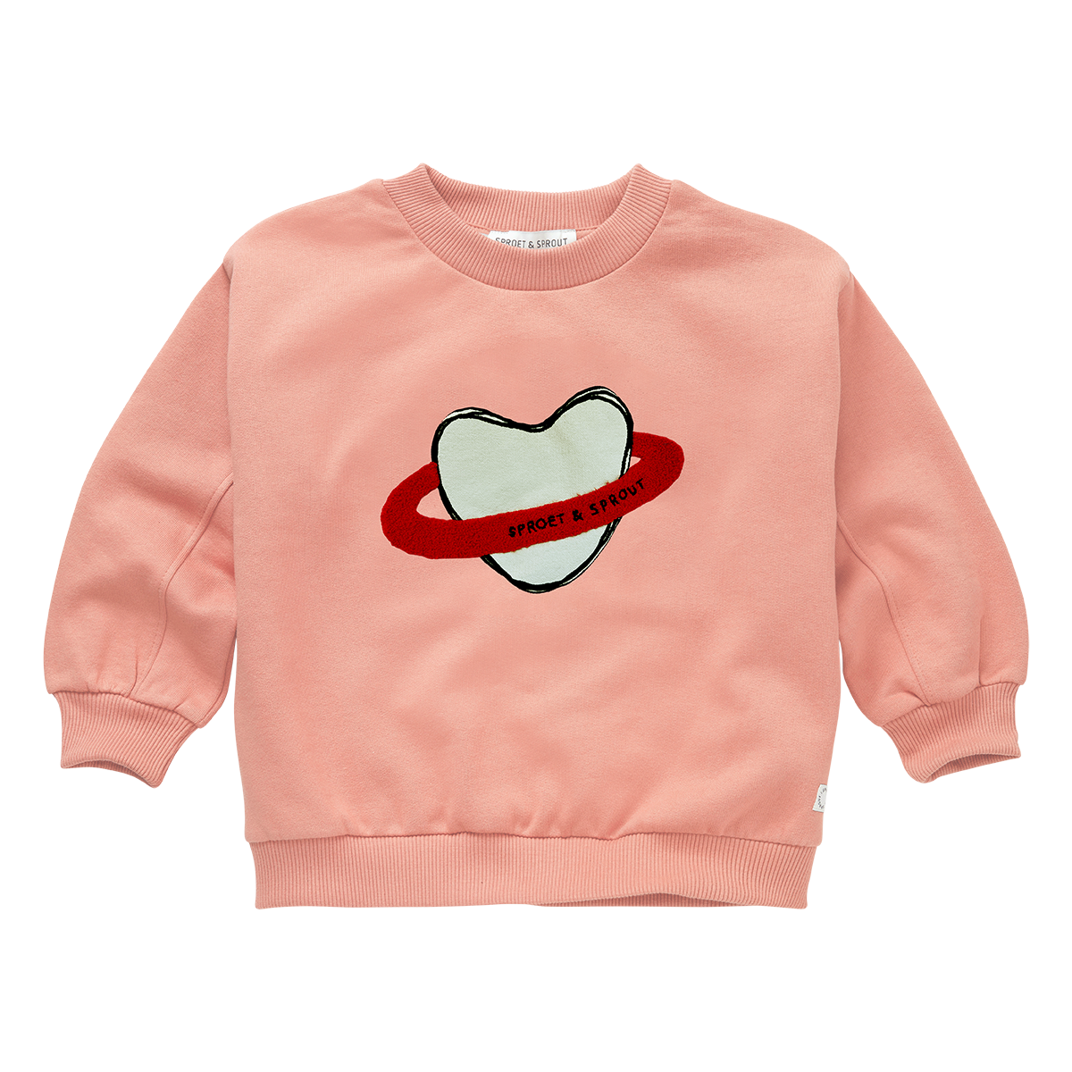 Sproet & Sprout Heart Saturn Sweatshirt