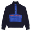 Pocket navy rib sweater by Marc Jacobs
