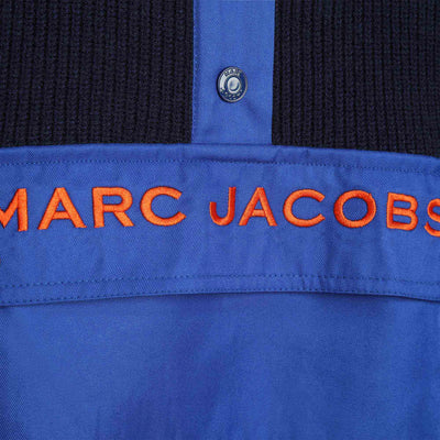 Pocket navy rib sweater by Marc Jacobs