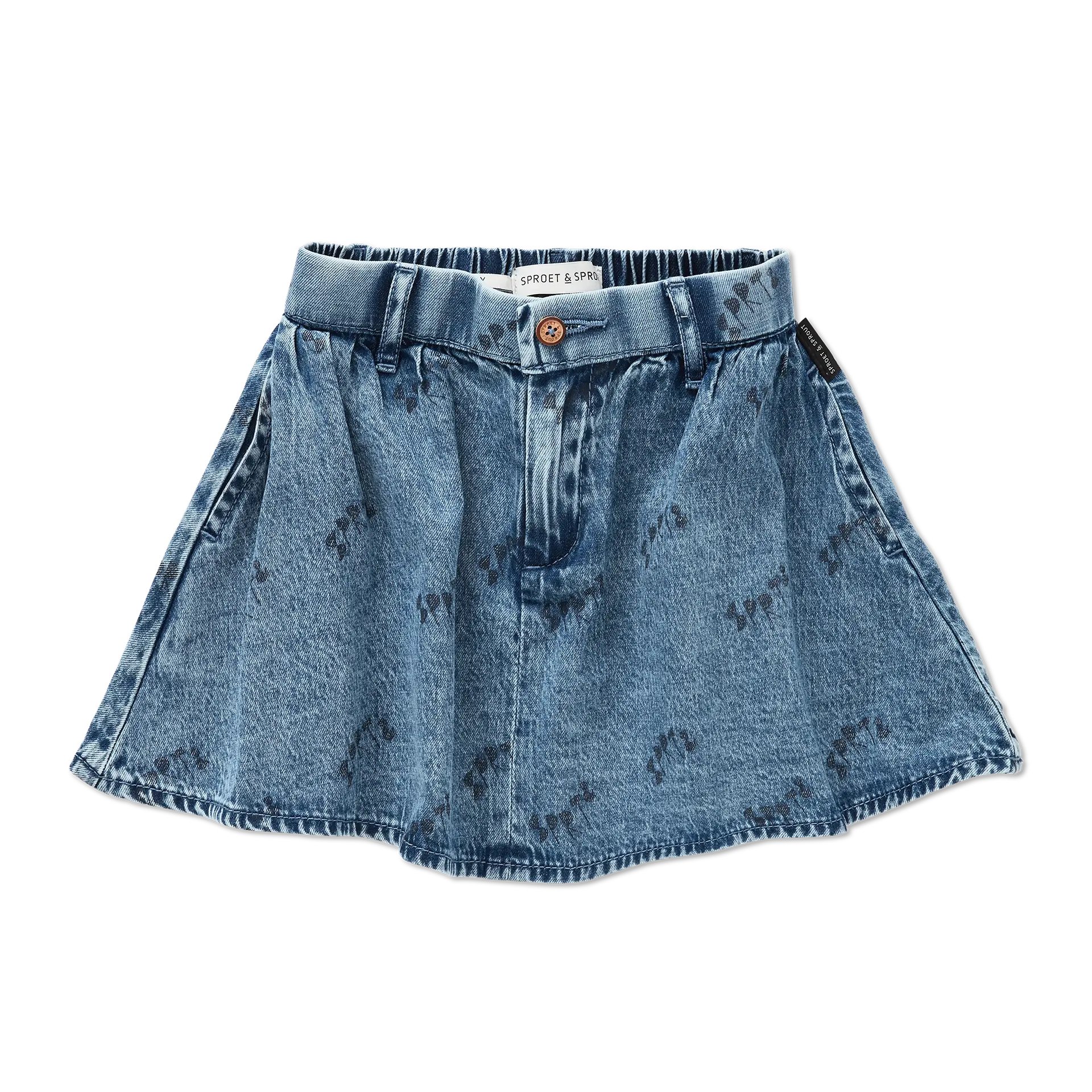 Sproet & Sprout Blue denim skirt